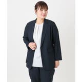 【大きいサイズ 11号サイズあり セットアップ対応】接触冷感ストレッチテーラード… | eur3 | 詳細画像8 