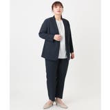 【大きいサイズ 11号サイズあり セットアップ対応】接触冷感ストレッチテーラード… | eur3 | 詳細画像9 