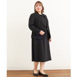 【大きいサイズ/11号サイズあり/セットアップ対応】サテンストレッチジャケット | eur3 | 詳細画像17 