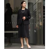 【大きいサイズ/11号サイズあり/セットアップ対応】サテンストレッチジャケット | eur3 | 詳細画像4 