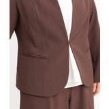 メランジドライノーカラージャケット | eur3 | 詳細画像14 