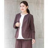 メランジドライノーカラージャケット | eur3 | 詳細画像2 