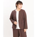 メランジドライノーカラージャケット | eur3 | 詳細画像6 