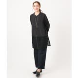 【大きいサイズ】レースコンビシャツチュニック | eur3 | 詳細画像10 