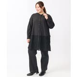 【大きいサイズ】レースコンビシャツチュニック | eur3 | 詳細画像22 