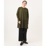 【大きいサイズ】レースコンビシャツチュニック | eur3 | 詳細画像4 