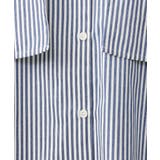 【大きいサイズ/soso×eur3】ケープ風ストライプシャツ | eur3 | 詳細画像10 