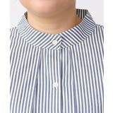 【大きいサイズ/soso×eur3】ケープ風ストライプシャツ | eur3 | 詳細画像7 