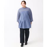 【大きいサイズ/soso×eur3】イレヘムギャザーチュニック | eur3 | 詳細画像10 