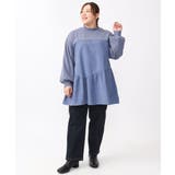 【大きいサイズ/soso×eur3】イレヘムギャザーチュニック | eur3 | 詳細画像11 