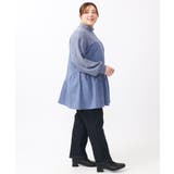 【大きいサイズ/soso×eur3】イレヘムギャザーチュニック | eur3 | 詳細画像13 