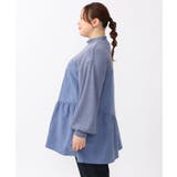 【大きいサイズ/soso×eur3】イレヘムギャザーチュニック | eur3 | 詳細画像4 