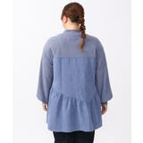 【大きいサイズ/soso×eur3】イレヘムギャザーチュニック | eur3 | 詳細画像5 