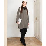 【大きいサイズ】シャツチュニック | eur3 | 詳細画像2 