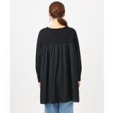 【WEB先行販売】【大きいサイズ】サテンドッキングチュニック | eur3 | 詳細画像17 