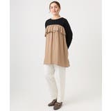 【WEB先行販売】【大きいサイズ】サテンドッキングチュニック | eur3 | 詳細画像7 