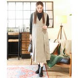 【大きいサイズ】コーデュロイジャンパースカート | eur3 | 詳細画像3 