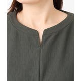 【大きいサイズ/LAVEANGE×eur3】タックジャージーワンピース | eur3 | 詳細画像12 