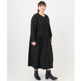 【大きいサイズ/LAVEANGE×eur3】タックジャージーワンピース | eur3 | 詳細画像20 