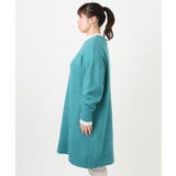 【大きいサイズ LAVEANGE×eur3】アンゴラタッチニットチュニックワンピ… | eur3 | 詳細画像7 