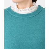 【大きいサイズ LAVEANGE×eur3】アンゴラタッチニットチュニックワンピ… | eur3 | 詳細画像9 