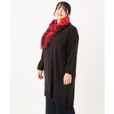 【大きいサイズ/洗える】Vネックニットチュニック | eur3 | 詳細画像20