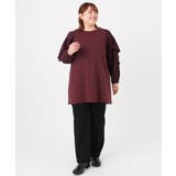 【大きいサイズ】ラッフルスリーブチュニック | eur3 | 詳細画像16 