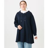 【大きいサイズ】ダンボールフーディー風チュニック | eur3 | 詳細画像20 