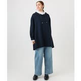 【大きいサイズ】ダンボールフーディー風チュニック | eur3 | 詳細画像23 