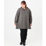 【大きいサイズ】ダンボールフーディー風チュニック | eur3 | 詳細画像28 