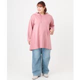 【大きいサイズ】ダンボールフーディー風チュニック | eur3 | 詳細画像5 