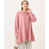 【大きいサイズ】ダンボールフーディー風チュニック | eur3 | 詳細画像6 