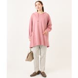 【大きいサイズ】ダンボールフーディー風チュニック | eur3 | 詳細画像9 