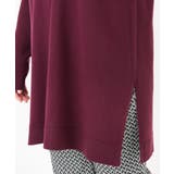 【大きいサイズ】Vネックニットチュニック | eur3 | 詳細画像10 