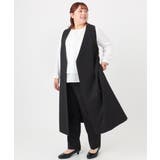 【大きいサイズ】Wクロス2WAYワンピース | eur3 | 詳細画像19 