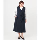 【大きいサイズ】Wクロス2WAYワンピース | eur3 | 詳細画像8 