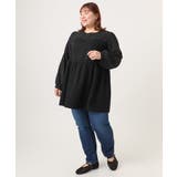 【大きいサイズ】ビスチェ風ドッキングトップス | eur3 | 詳細画像30 