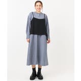 【大きいサイズ】ビスチェ×シャツワンピースセット | eur3 | 詳細画像21 