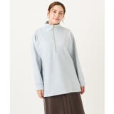 【大きいサイズ】ハーフジップダンボールプルオーバー | eur3 | 詳細画像5 