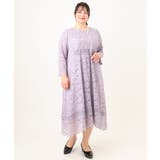 【大きいサイズ】イレヘムレースドレス | eur3 | 詳細画像13 