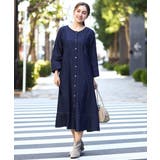 【大きいサイズ】パイピングワンピース | eur3 | 詳細画像2 