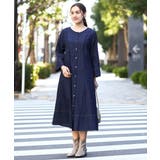 【大きいサイズ】パイピングワンピース | eur3 | 詳細画像3 