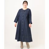 【大きいサイズ】パイピングワンピース | eur3 | 詳細画像6 