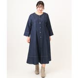 【大きいサイズ】パイピングワンピース | eur3 | 詳細画像7 