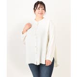 【大きいサイズ】ポーラバンドカラーチュニック | eur3 | 詳細画像24 
