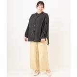 【大きいサイズ】ポーラバンドカラーチュニック | eur3 | 詳細画像30 
