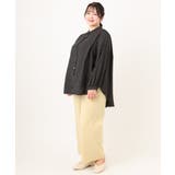 【大きいサイズ】ポーラバンドカラーチュニック | eur3 | 詳細画像32 