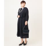 【大きいサイズ】フロントプリーツワンピース | eur3 | 詳細画像17 