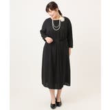 【大きいサイズ】フロントプリーツワンピース | eur3 | 詳細画像27 