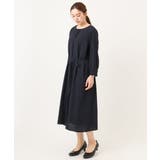 【大きいサイズ】フロントプリーツワンピース | eur3 | 詳細画像3 